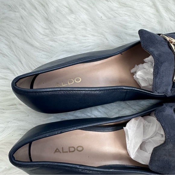 ALDO Navy Women’s Loafer - Picture 3 of 8